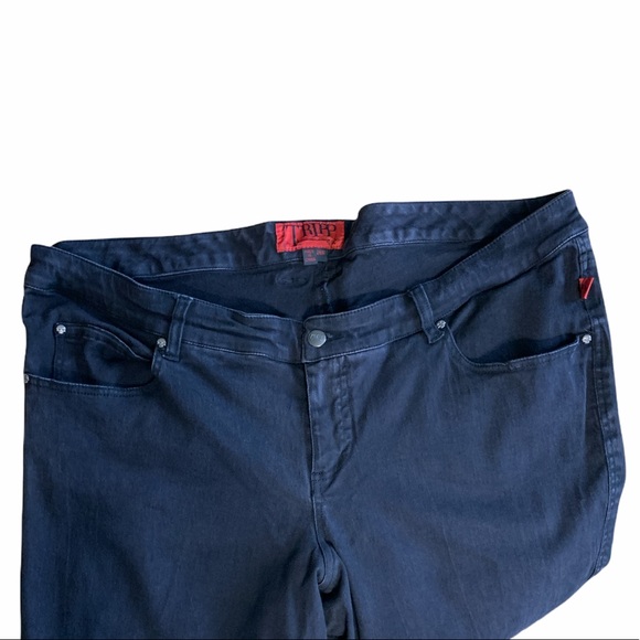 Tripp Skinny Black Denim Pants - Picture 4 of 4